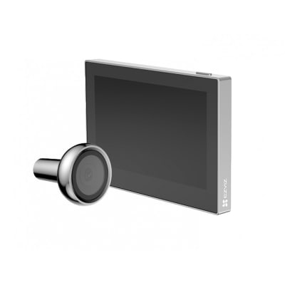 MIRILLA INTELIGENTE EZVIZ 2MP PANTALLA DE 4.3 BATERIA 2200MA CS-HP2-R100-6E2WB-GR1