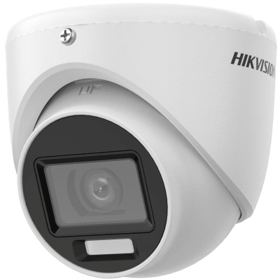 Cámara hikvision domo 2MP smart hybrid light metalica DS-2CE76DOT-EXLMF1