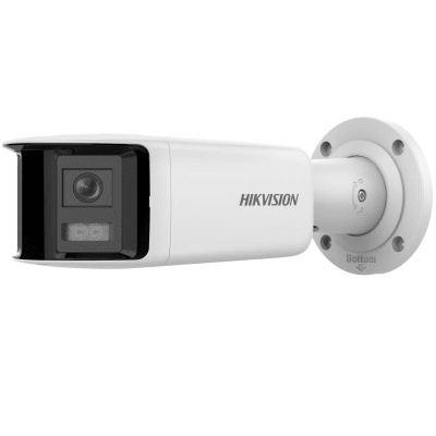CÁMARA HIKVISION BULLET IP 6MP IR40 PANORAMICA ACUSENSE DARK FIGHTER DS-2CD2T66G2P-ISU/SL1
