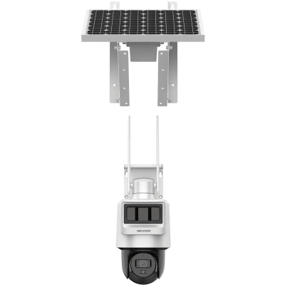 CÁMARA HIKVISION PT IP 4MP IR30 4G SOLAR PIR Y RADAR DS-2DE2C400IWG-K4G1