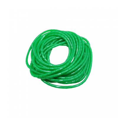 ESPIRAL ATRAPA CABLES ORDENADOR VERDE 12MT 12/15/0,85mm LINKMADE1