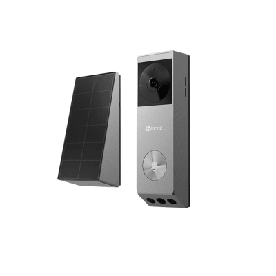 Video Portero EZVIZ Doble lente 2K+1080 con panel solar CS-EP3x-R100-6E32WPDL PRO (32G)1