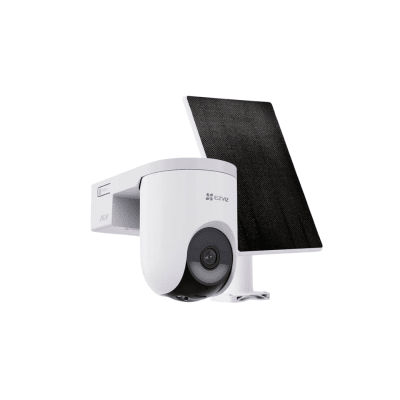 Cámara EZVIZ PT WIFI 4MP con Bateria Y Panel Solar AOV Disuasión Activa CS-HB8c/SP1