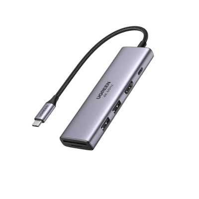 Hub Multipuerto UGREEN USB-C Entradas 2/USB CM1951