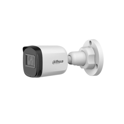 Cámara dahua bullet con audio 2MP DH-HAC-B1A21N-U-A1