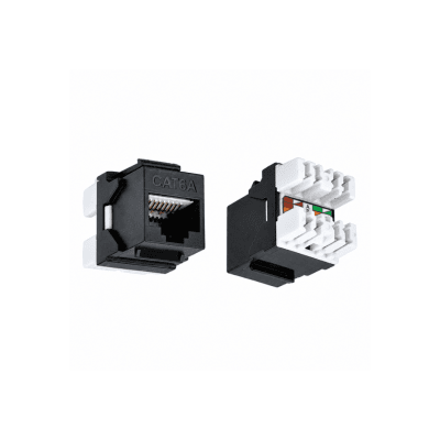 MODULO HEMBRA CAT6 NEGRO 3Z MCAT6N1