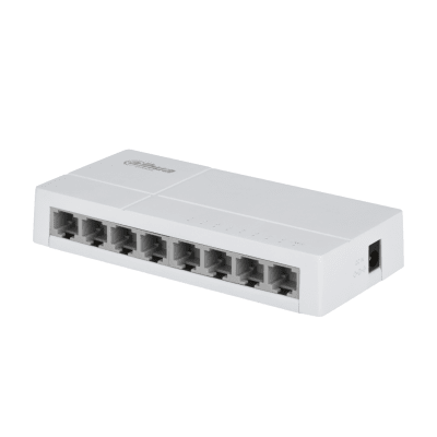 SWITCH DAHUA 8 PUERTOS 10/100 MBPS NO ADMINISTRABLE DH-SF1008L1