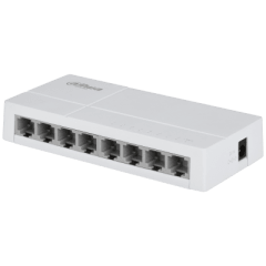 SWITCH DAHUA 8 PUERTOS 10/100 MBPS NO ADMINISTRABLE DH-SF1008L