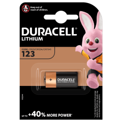 PILA ALCALINA DURACELL CR123