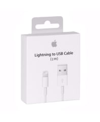CABLE DE DATOS IPHONE 2MT BLANCO