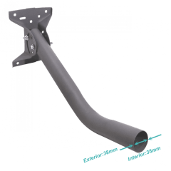 SOPORTE UBIQUITI 50CM P/MURO EXTERIOR ABATIBLE