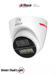 Cámara dahua domo 2MP wizcolor/smart dual light con audio DH-HAC-HDW1249XN-IL-A-PRO