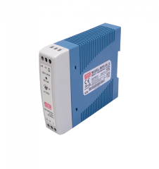 FUENTE DE PODER 12V 20W RIEL DIN MEANWELL MDR-20-12