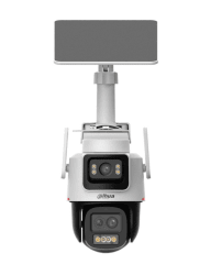 Cámara Dahua PTZ IP 4G Solar WizColor 3+3MP Zoom 6X Audio Bidireccional Sirena y Luz DH-IPC-PTS2649C-3E3Z-4GB20