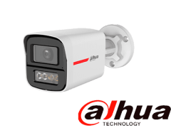 CÁMARA DAHUA BULLET 2MP IR50 WIZCOLOR ANÁLOGA CON AUDIO DH-HAC-HFW1249XN-A-PRO