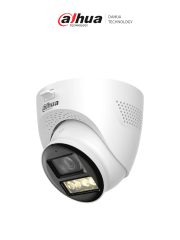 Cámara dahua domo 2MP smart dual light con audio bidireccional DH-HAC-HDW1200TQN-IL-T-0280B-DIP