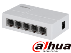 SWITCH DAHUA 5 PUERTOS 10/100 MBPS NO ADMINISTRABLE DH-SF1005L