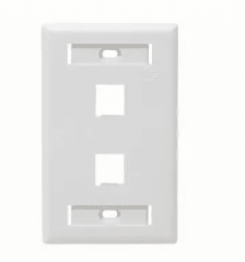 FACE PLATE LINKMADE 2 PUERTOS