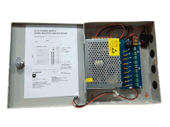 FUENTE DE PODER ZKTECO 12V 10A 9CH