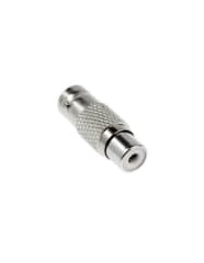 Conector conversor BNC a RCA Hembra