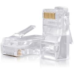 CONECTORES CAT5E RJ45 100 UNID