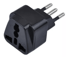 ADAPTADOR ENCHUFE AMERICANO-CHILENO