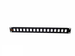 PATCH PANEL 1U 16 PUERTOS DESCARGADO PP116L