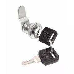 CHAPA REDONDA RACK MUEBLE Y PISO 2 LLAVES