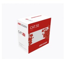 CABLE UTP  EXTERIOR CAT5E HIKVISION COBRE NEGRO DS-1LN5EO-UU/E
