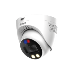 CÁMARA DAHUA DOMO 2MP IR40 FULL COLOR SIRENA, CON AUDIO , DISUACION ACTIVA DH-HAC-ME1239TQN-A-PV