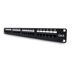 PATCH PANEL BDN CAT6 24 PUERTOS 1U CARGADO