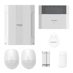 KIT ALARMA AX PRO HIBRIDO 64 ZONAS HIKVISION DS-PHA64-KIT-WB