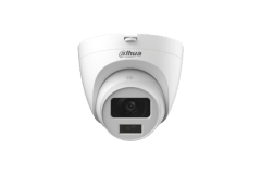 Cámara dahua domo 2MP full color plastica DH-HAC-HDW1209CLQN-LED-0280B-S2