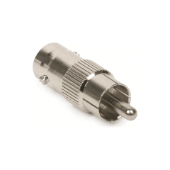 Conector conversor BNC a RCA Macho