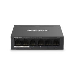 SWITCH MERCUSYS CON 6 PUERTOS 10/100 Mbps CON PoE+ 4 PUERTOS MS106LP