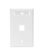 FACE PLATE 3Z 1 PUERTO BLANCO FP1PB