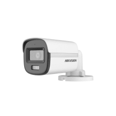 Cámara Exterior Bullet Hikvision 2MP ColorVu con Audio  Smart Dual Light DS-2CE10DF0T-LPFS