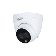 CÁMARA DAHUA DOMO 2MP IR20 FULL COLOR CON AUDIO DH-HAC-HDW1209TLQN-A-LED