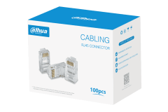 CAJA CONECTOR RJ45 CAT5 DAHUA 100 UNIDADES DH-PFM976-531