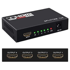 SPLITTER HDMI AMPLIFICADO 4 SALIDAS 3D 1080P