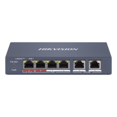 SWITCH HIKVISION 4 PUERTOS POE DS-3E1106HP-EI