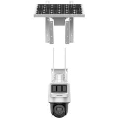 CÁMARA HIKVISION PT IP 4MP IR30 4G SOLAR PIR Y RADAR DS-2DE2C400IWG-K4G