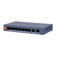 SWITCH DAHUA 8 PUERTOS POE ETHERNET 2 PUERTOS UPLINK GIGABIT GESTIONADO EN LA NUBE DH-CS4010-8ET2GT-60