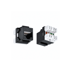MODULO HEMBRA CAT6 NEGRO 3Z MCAT6N