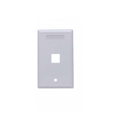 FACE PLATE 3Z 1 PUERTO BLANCO FP1PB