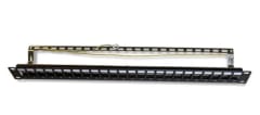 PATCH PANEL 24 PUERTOS BLINDADA (VACIA) 3Z PP24PVBL
