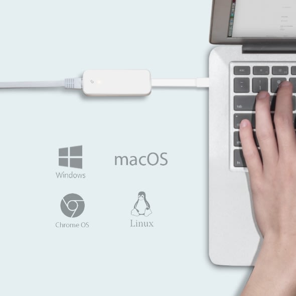 ADAPTADOR TP-LINK USB TIPO C RJ45 GIGA UE300C2