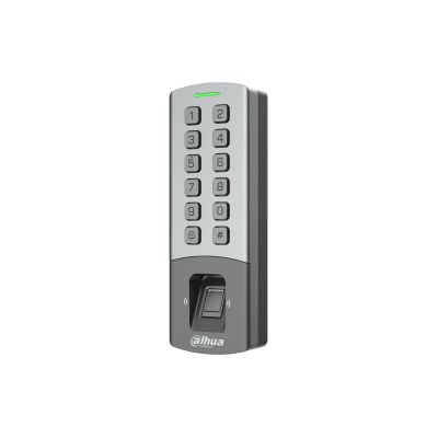 Control Acceso Standalone Dahua Tarjeta Mifare  Password Y Huella DHI-ASI1212M2