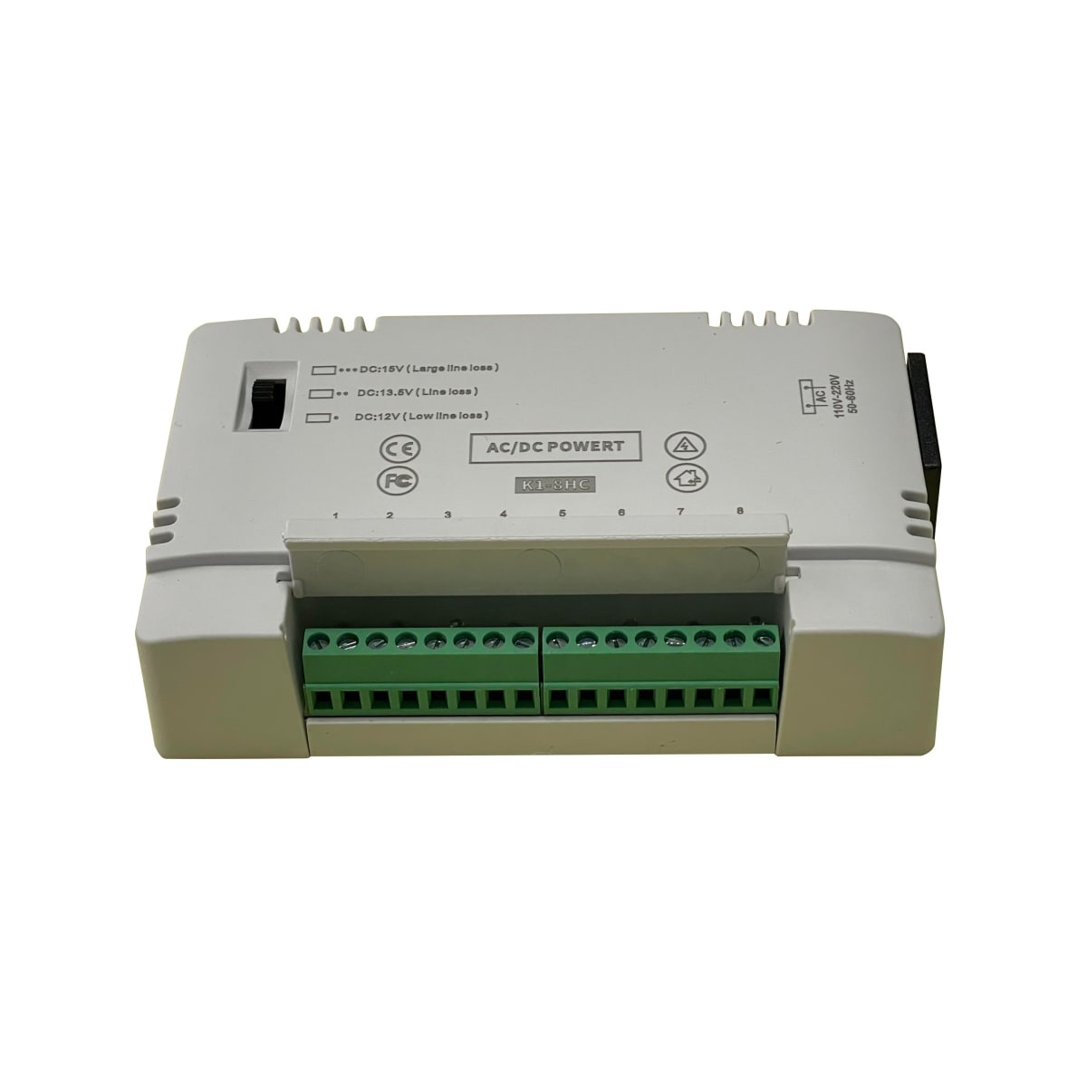 FUENTE DE PODER 12V 8A 8 CANALES 1