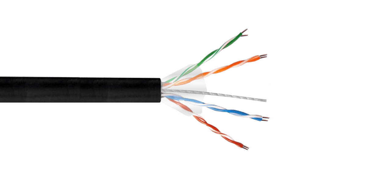 CABLE UTP EXTERIOR Cat5e COBRE NEGRO 305MT GENERICO CBXP CABLE UTP EXTERIOR Cat5e COBRE NEGRO 305MT GENERICO CBXP